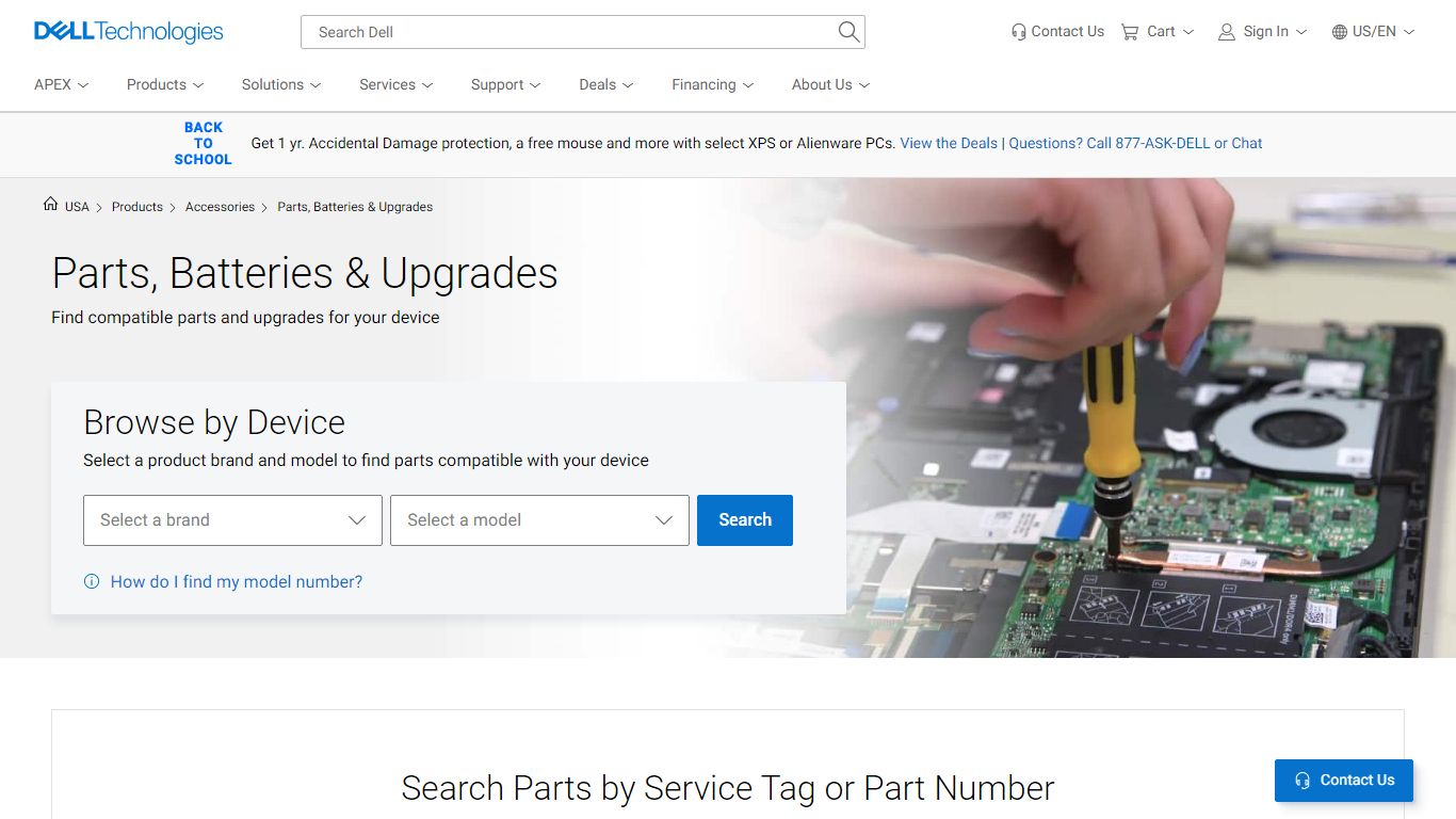 Find Parts & Upgrades for Your Dell Computer & more